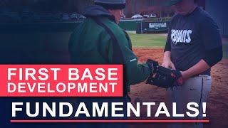 First Base Development  Fundamentals By Winning Baseball [upl. by Marbut]