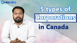 Types of Corporations in Canada  Start a Business in Canada  Business Structures  Enterslice [upl. by Graaf730]