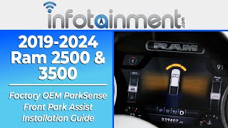 2019 Ram 2500  Front Parking Sensors Installation  The Build Episode 25 by Infotainmentcom [upl. by Attenrad]