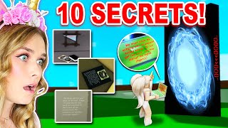 10 NEW SECRETS In The NEW BROOKHAVEN UPDATE Roblox [upl. by Carita]