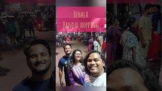 BEHALA NATUN SANGHA BEHALA FRIENDS BEHALA NUTAN DAL DURGA PUJA 2023 pandalhopping youtubeshorts [upl. by Harraf]