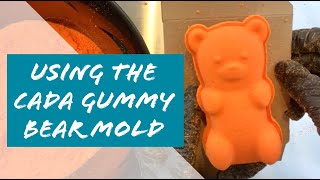 Using the Cada Gummy Bear Mold with 3 techniques for successful bath bombs and fizzies [upl. by Reivax]