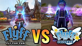 Flyff Universe vs Flyff PC was solltest du spielen [upl. by Ordnazil]