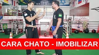 COMO IMOBILIZAR UMA PESSOA CHATA  DEFESA PESSOAL KRAV MAGA [upl. by Lali4]