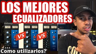 Plugins API 550A vs 550B vs 560 de WAVES AUDIO  MixingAudio Ecualizador [upl. by Anavi]