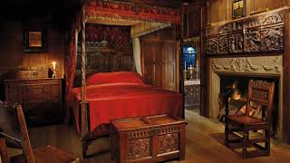 Wolf Hall ASMR  Anne Boleyns Bedroom The Night at Hever Castle [upl. by Ahsakat]