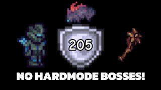 205 Defence Before Killing ANY Hardmode Bosses Calamity Mod [upl. by Nels174]