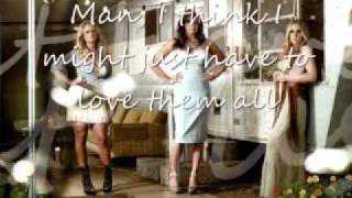 Pistol Annies  The Boys From The South Lyrics on Screen [upl. by Feodora]