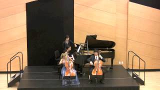 Menotti Suite for Two Cellos 44 [upl. by Nolyaj]