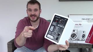 Pioneer DJ Monitors DM40BTW  Review [upl. by Utas131]