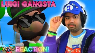 REMASTERED64 Stupid Mario Kart Reaction  GANGSTA LUIGI [upl. by Snowman]