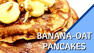 Banana Oat Pancakes  Pancake Recipe  Banana Pancakes Recipe [upl. by Avahc]