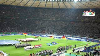 Deutschland vs Türkei  Die Nationalhymnen 20101008 Berlin HD [upl. by Afas826]