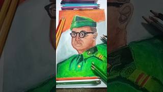 Subhash Chandra Bose drawing [upl. by Anhoj387]