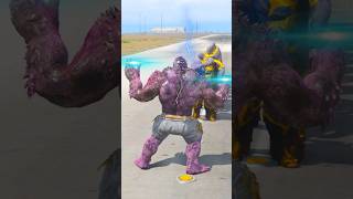 MCU ABOMINATION VS THANOS KILLINGS CHALLENGES 21 shorts [upl. by Nivloc]