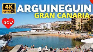 ARGUINEGUIN Gran Canaria March 2024 🔴Marañuelas Beach to Bull Dorado Beach Hotel [upl. by Niessuh]