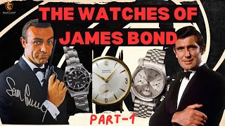 The Watches of James Bond  Sean Connery amp George Lazenby [upl. by Laureen394]