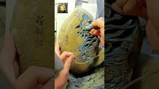 Part 26 HandmadeStone StoneArt StoneCraft ArtisanStoneWork HandcraftedStone StoneArtist Shor [upl. by Tiernan]