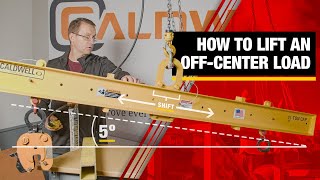 How To Rig and Lift an OffCenter Load [upl. by Simmie]