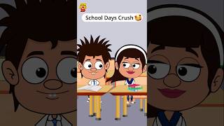 School crush🥰❤️ funmoji2d school schoollife schoollove love lover crush crushing girl boy [upl. by Linnell]