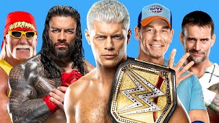 I Put 30 WWE Champions In A Gauntlet Match [upl. by Anjanette]