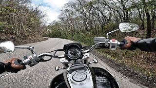 Suzuki M800  M50  Cruising around on one of the first warm days [upl. by Wollis]