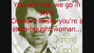 Neil Diamond  Cracklin Rosie LyricsCover [upl. by Aicenra775]