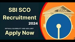 SBI Specialist Cadre Officer Recruitment 2024 – Apply Online for 1497 Posts [upl. by Harbison]