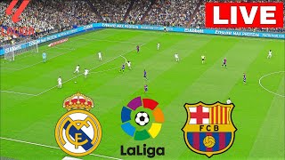 🔴 LIVE  Real Madrid vs Barcelona  El clásico LaLiga 202425  Full Match Streaming [upl. by Eigger548]