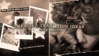 creative transition ideas  project files pt 5  after effects [upl. by Gabler]