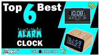 Top 6 Best Alarm Clock Reviews 2024  Digital Alarm Clock  Best Alarm Clock 2024  Alarm For Home [upl. by Rebmac]