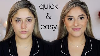 UPDATED EVERYDAY MAKEUP ROUTINE  My powder foundation routine [upl. by Hillari]