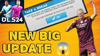 DLS 2024 Update How to Use Extended Breaks to Boost Your Gameplay Dream League Soccer [upl. by Nawud]