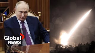 Putin signs new nuclear doctrine as Ukraine hits Russia with US longrange missiles for 1st time [upl. by Phaedra]