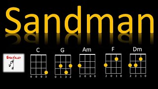 Spen Valley  Sandman  Ukulele Tutorial [upl. by Ameerak]