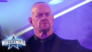 The Undertaker makes his WrestleMania entrance WrestleMania 38 WWE Network Exclusive [upl. by Clevey353]