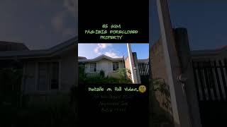 65 SQM PAGIBIG FORECLOSED PROPERTY  Negotiated Sale Batch 15177 details on full video [upl. by Merle]