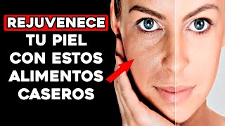 10 ALIMENTOS RICOS EN COLAGENO PARA REJUVENECER LA PIEL HUESOS CABELLO Y SALUD [upl. by Agee]