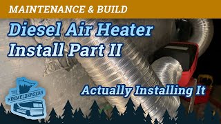 Diesel Air Heater Install in MCI Bus Conversion to RV [upl. by Justinian]