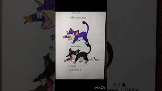 Creating my own Pokedex Entry number 0019 rattata mouse pokemon pokemonred pokemonsunandmoon [upl. by Molini672]