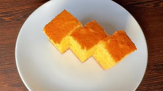 Easy Vanilla Sponge Cake Recipe Without Oven  How To Make Basic Plain Sponge Cake [upl. by Bevan]