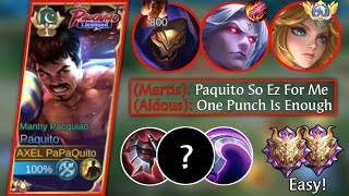 HOW TO PLAY PAQUITO AGAINST YOUR COUNTERS EASILY  PAQUITO TUTORIAL IN SIDELANE MLBB [upl. by Kaleena359]