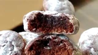 Chocolate Crinkle cookies [upl. by Charbonnier]