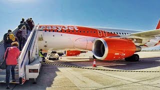 EasyJet Flight EZY8934 Paphos  London Gatwick  TRIP REPORT  GoPro Wing View  Boarding to Landing [upl. by Eelidnarb]