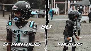 8U GAME COME DOWN TO FIELD GOAL  SF PANTHERS VS PACKERS  AYF 8u [upl. by Dupuy736]