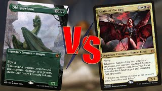 Old Gnawbone VS Kaalia Of The Vast 1v1 EDHCMDR Gameplay [upl. by Neemsaj]