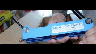 Unboxing and Review  Dillon Super Swage 600  Which Swager is the Best [upl. by Alon]