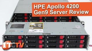 HPE Apollo 4200 Gen9 Server REVIEW [upl. by Akapol37]