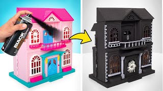 Incredible Makeover Of An Ordinary Dollhouse [upl. by Nivled]