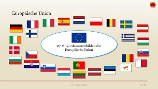 Europäische Union  👨🏼‍🎓 EINFACH ERKLÄRT 👩🏼‍🎓 [upl. by Acherman]